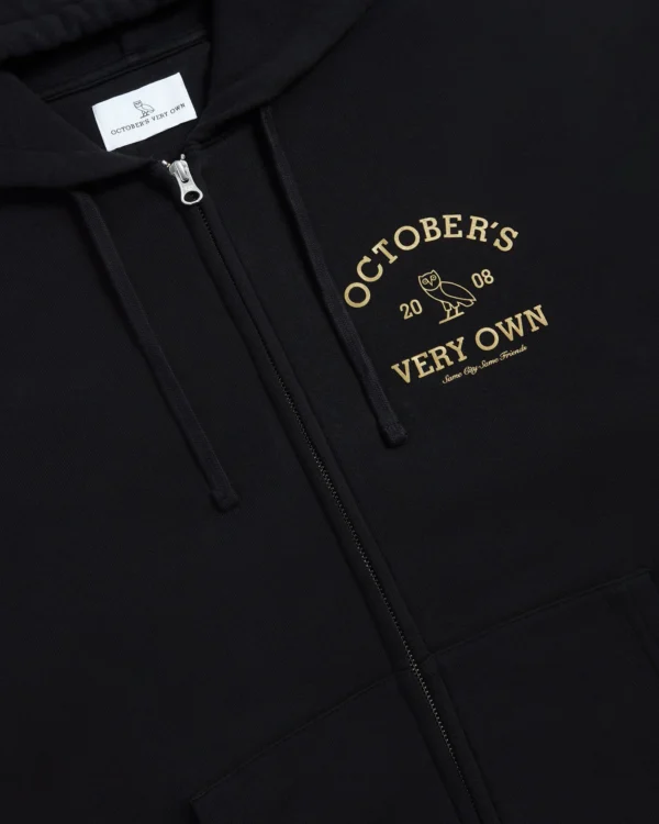 COLLEGIATE OVO FULL-ZIP HOODIE